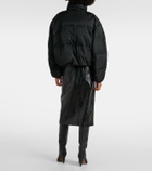 Marant Etoile Telia satin puffer jacket