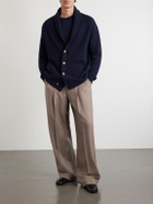 Valentino Garavani - Straight-Leg Wool Suit Trousers - Neutrals