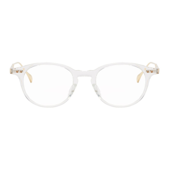 Photo: Dita Transparent and Gold Ash Glasses