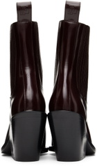 Rabanne Burgundy Crimson Boots