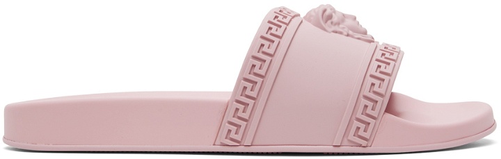 Photo: Versace Pink Palazzo Slides