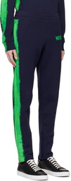 Moschino Navy Painted Lounge Pants