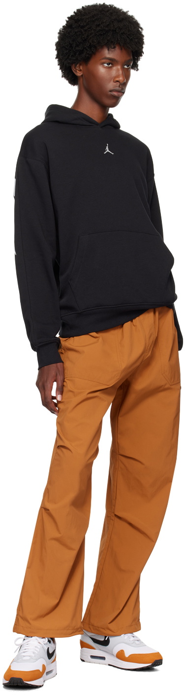 Nike Jordan Orange Drawstring Trousers Nike Jordan Brand