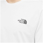 The North Face Men's Collage T-Shirt in Tnf White/Boysenberry