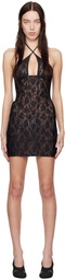 MISBHV Black Lace Minidress