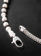 John Hardy - Colorblock Silver, Enamel and Multi-Stone Beaded Wrap Bracelet - Silver