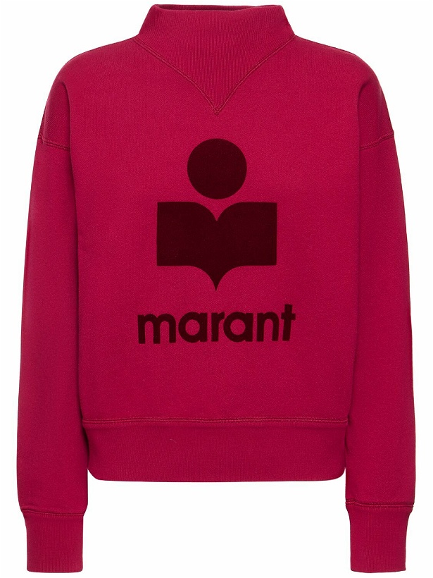 Photo: MARANT ETOILE Moby Cotton Blend Logo Sweatshirt
