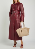 Demellier The New York Grained Leather Tote bag - Taupe - One Size