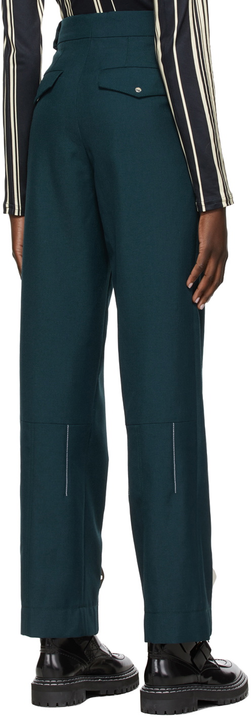 Namacheko Green Landau Trousers