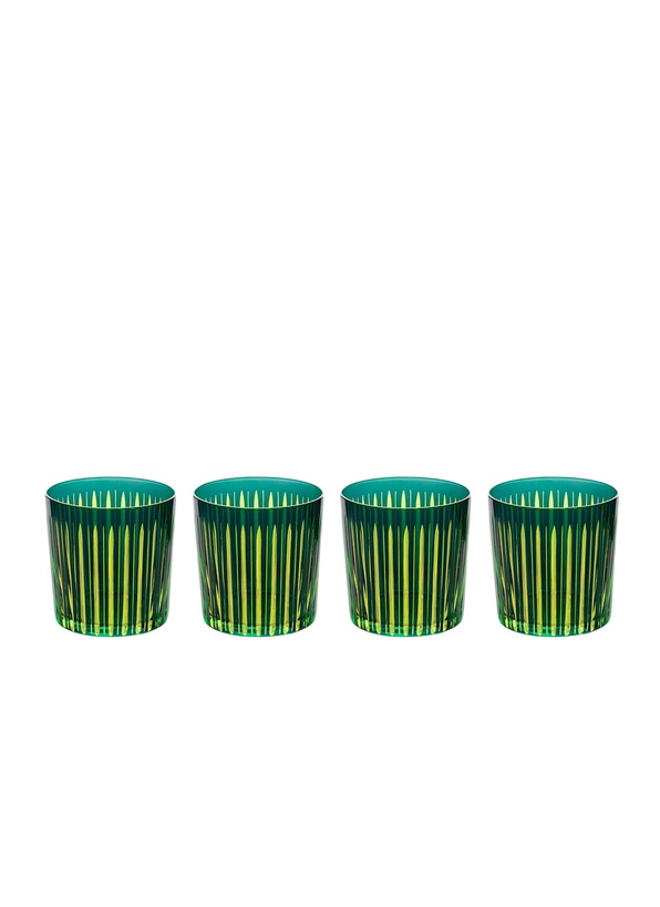 Photo: L'Objet Set Of Four Prism Cocktail Glasses