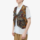 Monitaly Men's Type C Military Vest in Shawn Print