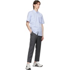 Comme des Garcons Homme Deux Grey Herringbone Trousers