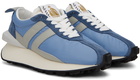 Lanvin Blue Bumpr Sneakers