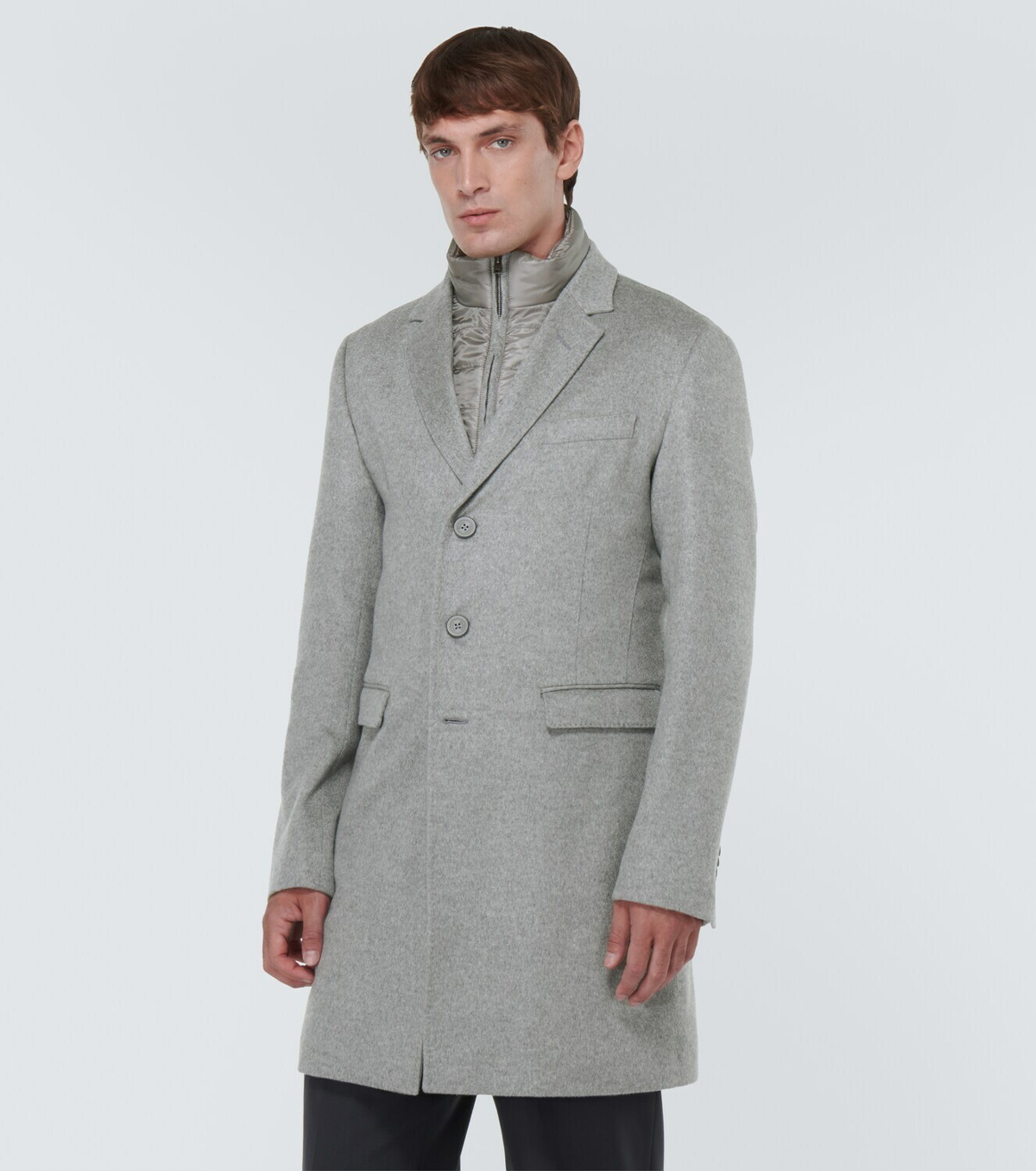 Herno Convertible cashmere coat Herno