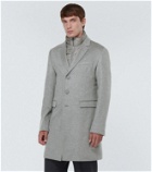 Herno Convertible cashmere coat