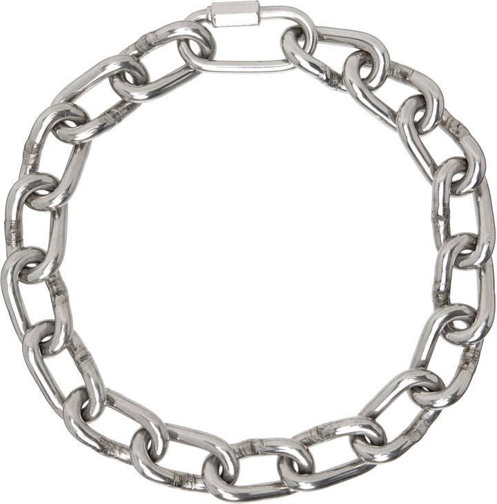 Photo: Apartment 1007 Silver #2/0 Machine Chain Necklace