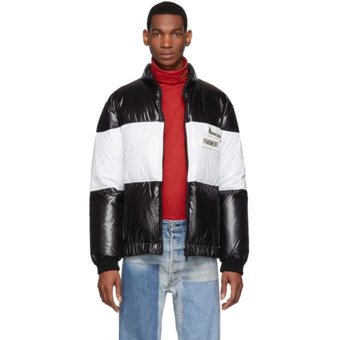 Moncler Genius 7 Moncler Fragment Hiroshi Fujiwara Black and White Down ...