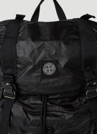Compass Patch Backpack in Black