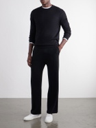 Mr P. - Cashmere and Silk-Blend Sweater - Black