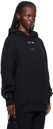 Jean Paul Gaultier Black 'The Lace-Up JPG' Hoodie