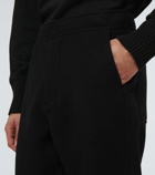 Ami Paris Straight-fit wool and cashmere pants