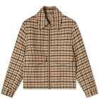 AMI Wool Check Blouson