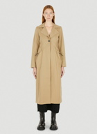 Cinch Trench Coat in Beige