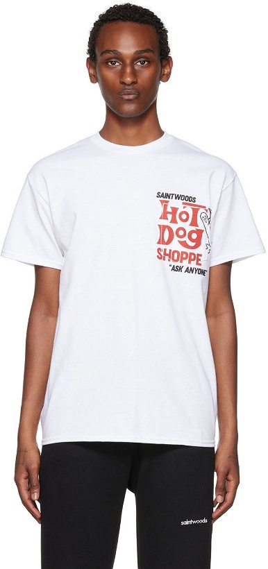 Photo: Saintwoods White Hot Diggity Dog T-Shirt