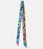 Pucci - Printed silk twill scarf