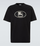 Burberry Ryan embroidered cotton T-shirt