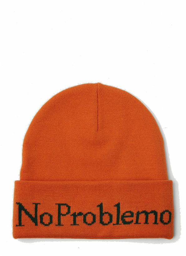 Photo: No Problemo Beanie Hat in Orange