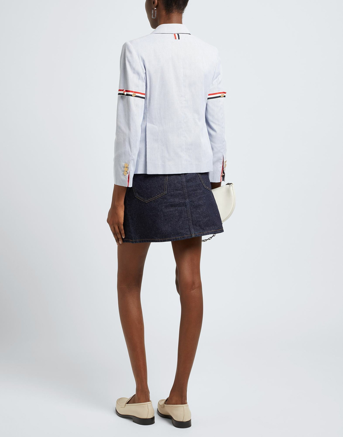 Thom Browne Womens Blazer in Navy