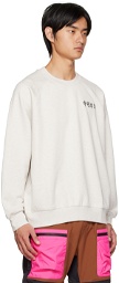 Li-Ning Gray Bonded Sweatshirt