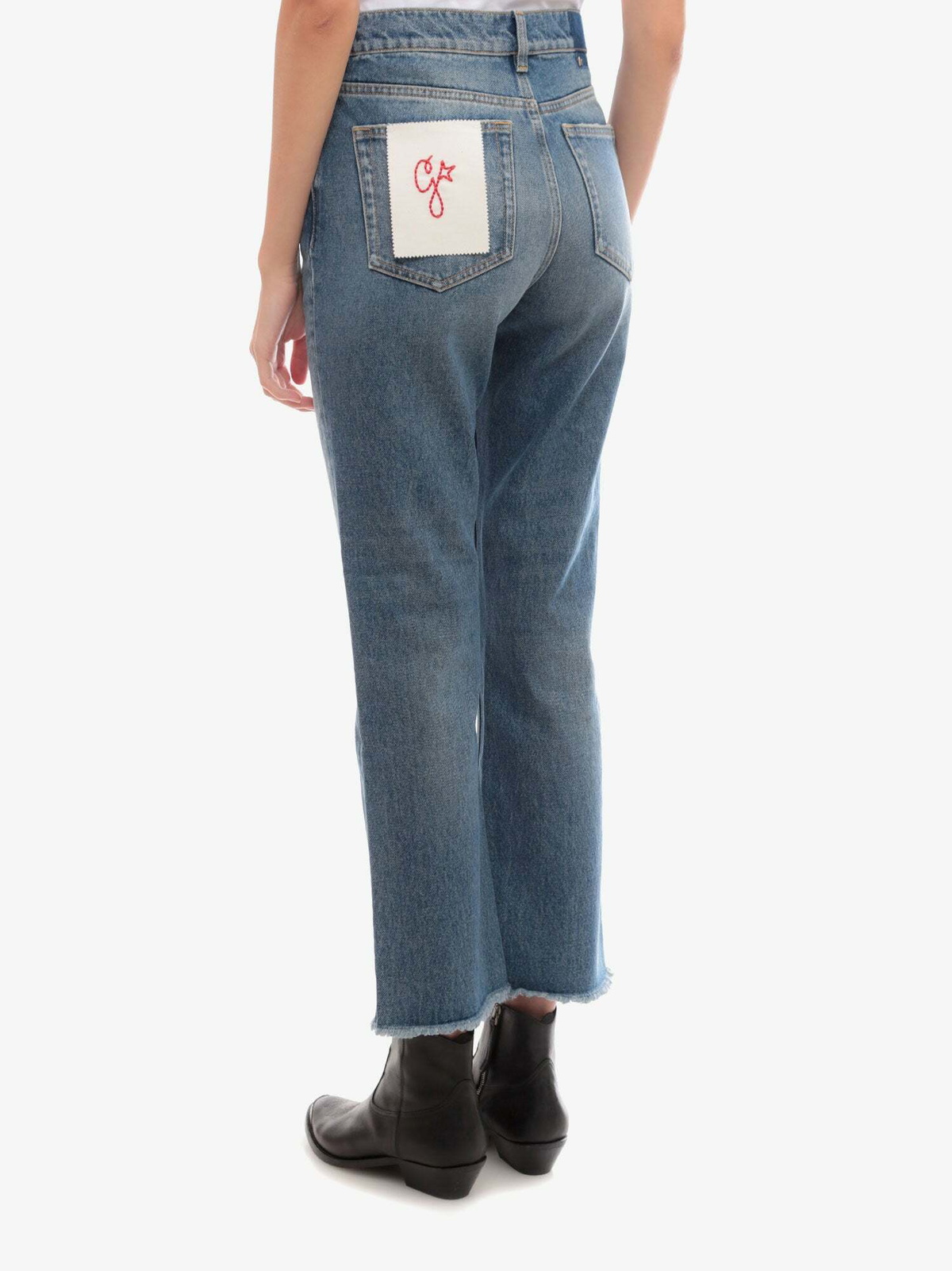 デニム・ジーパン Golden  Deluxe Brand Denim Deryn jeans Golden Goose Deluxe Brand Deryn Blue Womens Jeans Golden