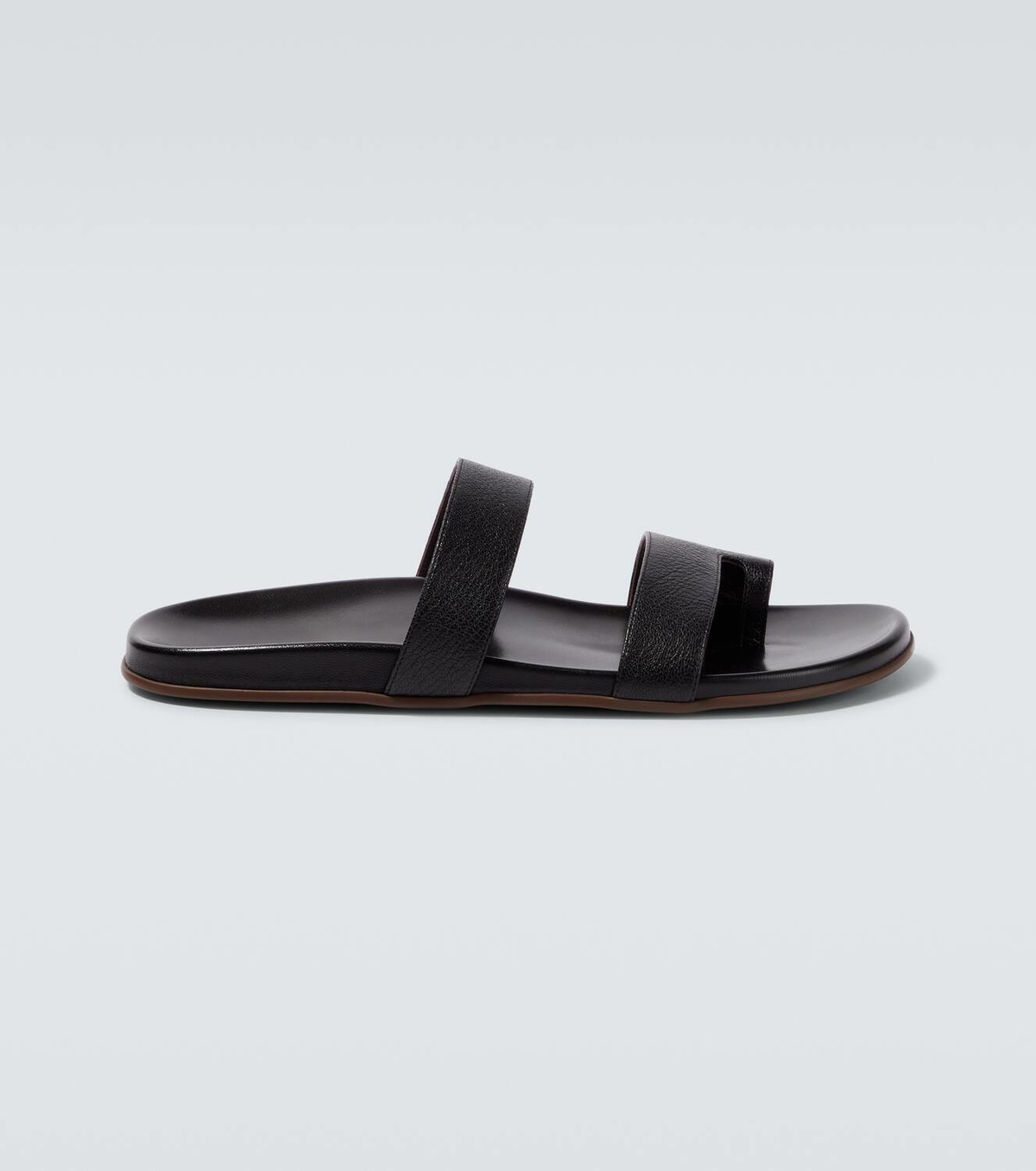 The Row Hugh leather sandals