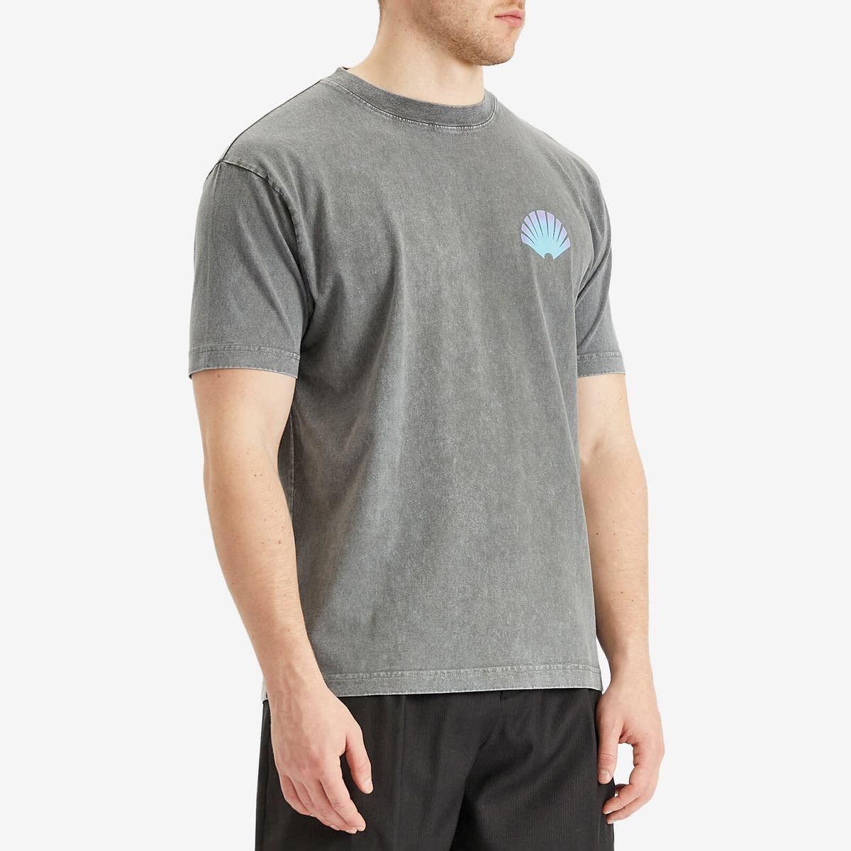 New Amsterdam Surf Association Men's Logo T-Shirt in Grey