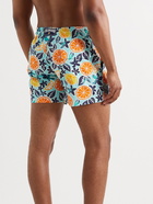 Vilebrequin - Moorise Printed Mid-Length Swim Shorts - Blue