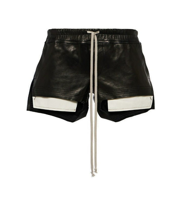 Photo: Rick Owens Leather boxers