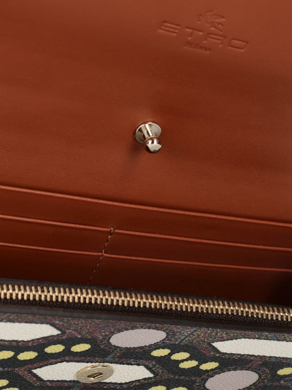ETRO Printed Pvc Crossbody Card Holder Etro