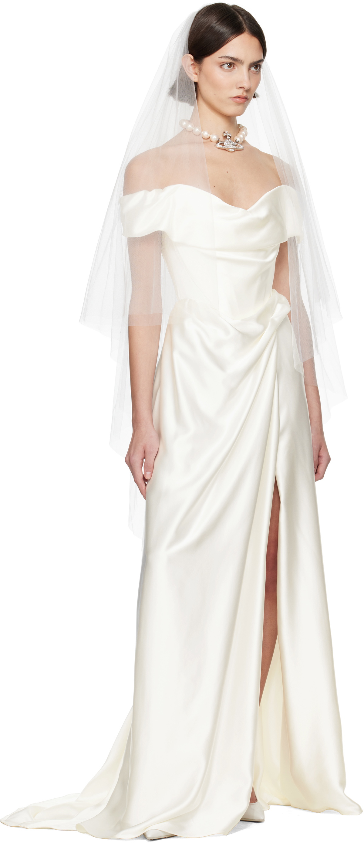 Vivienne Westwood SSENSE Bridal Capsule Mabel Maxi Dress