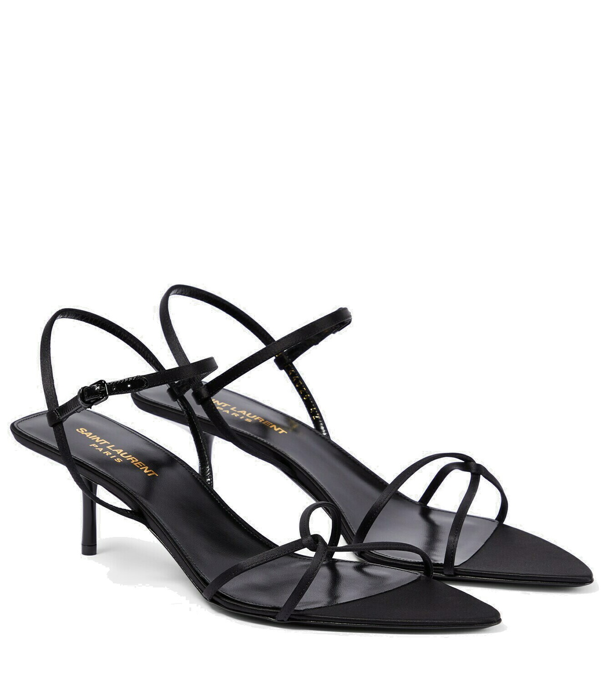 Saint Laurent Clara 55 satin sandals Saint Laurent