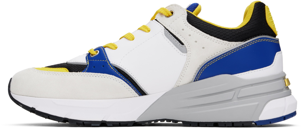 POLO RALPH LAUREN‎ Trackster 200 Sneaker Shoes Mens Size 11 Black Blue Yellow POLO RALPH LAUREN Trackster 200 Trainer Size | Mercari main image 3