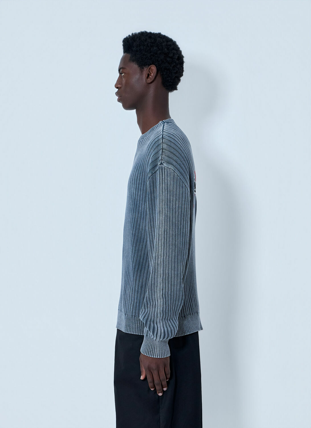 Balenciaga Ribbed Knit Sweater