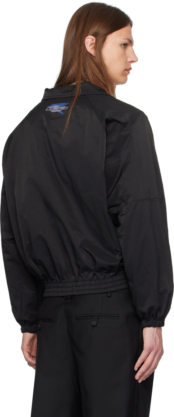 C2H4 Black Asymmetry Track Jacket
