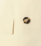 Proenza Schouler - Double-breasted twill blazer