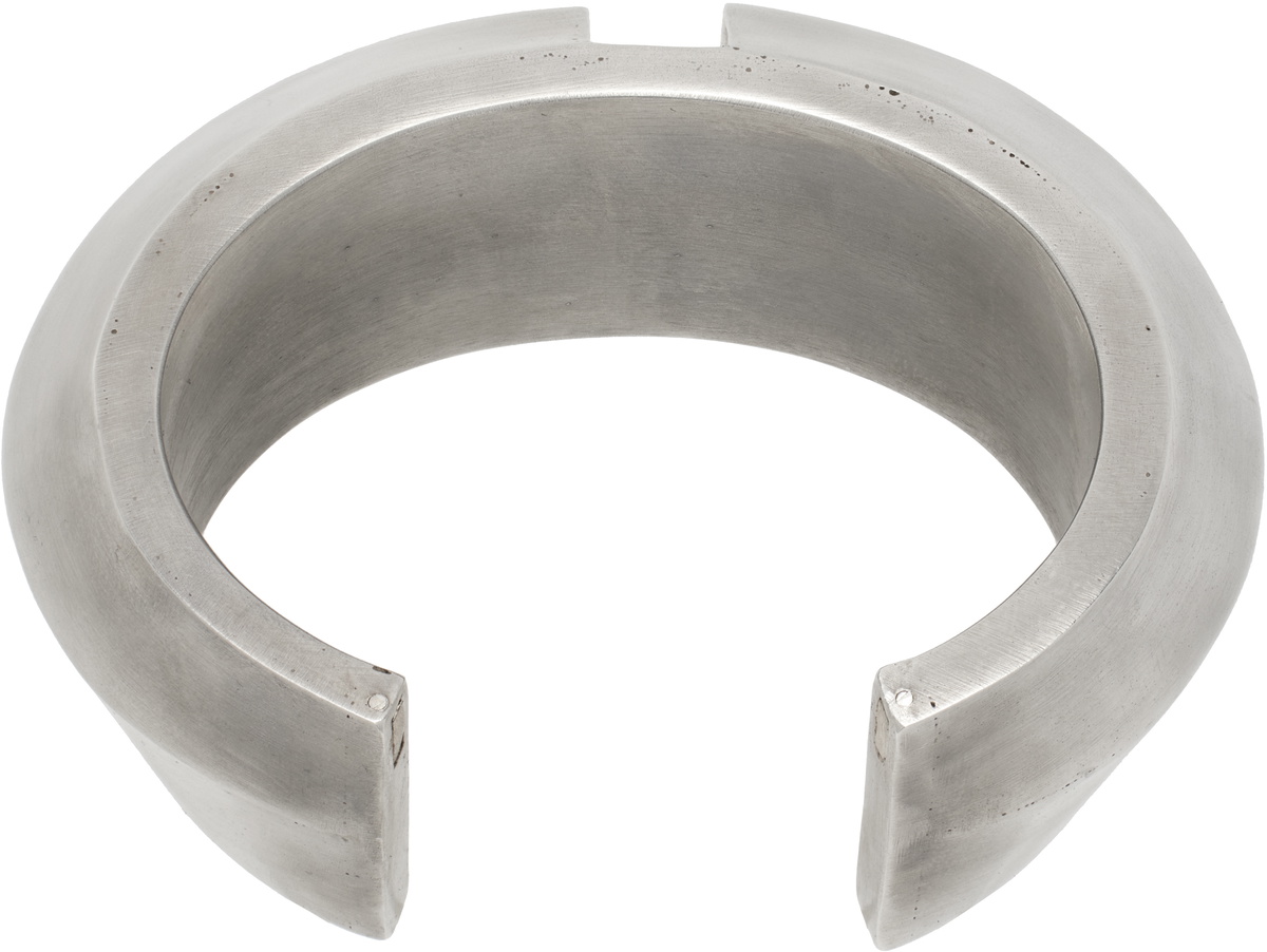 Parts of Four Silver Crescent Rift Wedge Bracelet Parts of Four