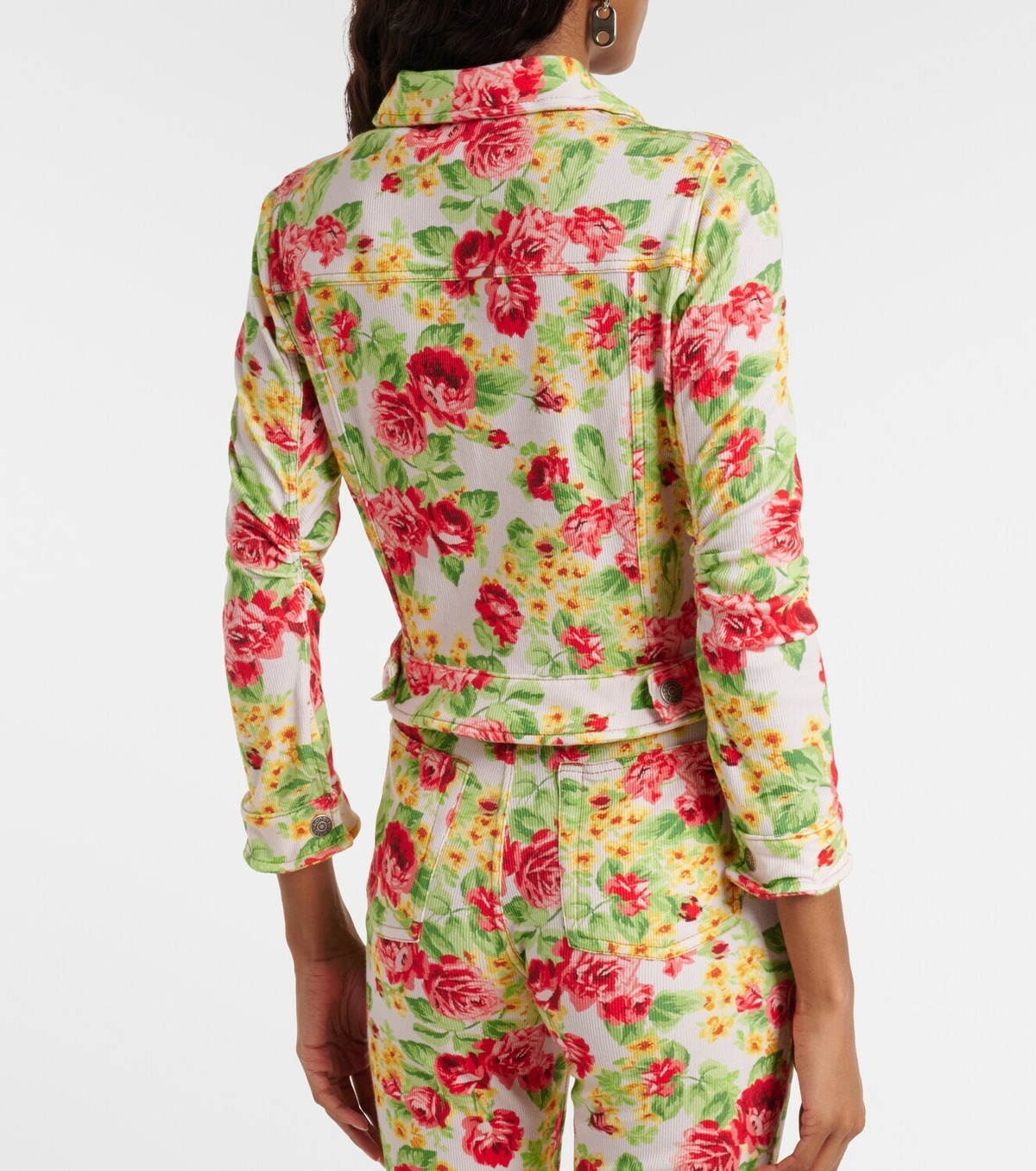 Acne Studios Ojalva floral denim jacket