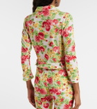 Acne Studios Ojalva floral denim jacket