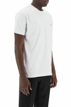 VIVIENNE WESTWOOD classic t-shirt with orb logo White