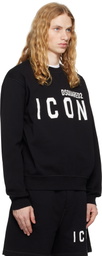 Dsquared2 Black Cool Fit Crewneck Sweater
